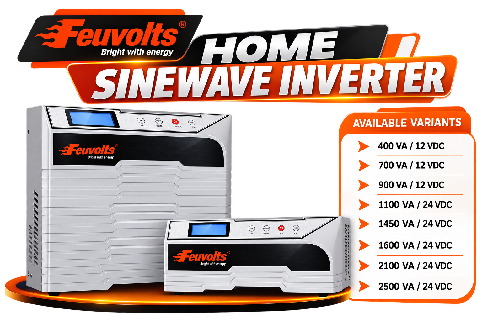 FEUVOLTS Sinewave Inverters